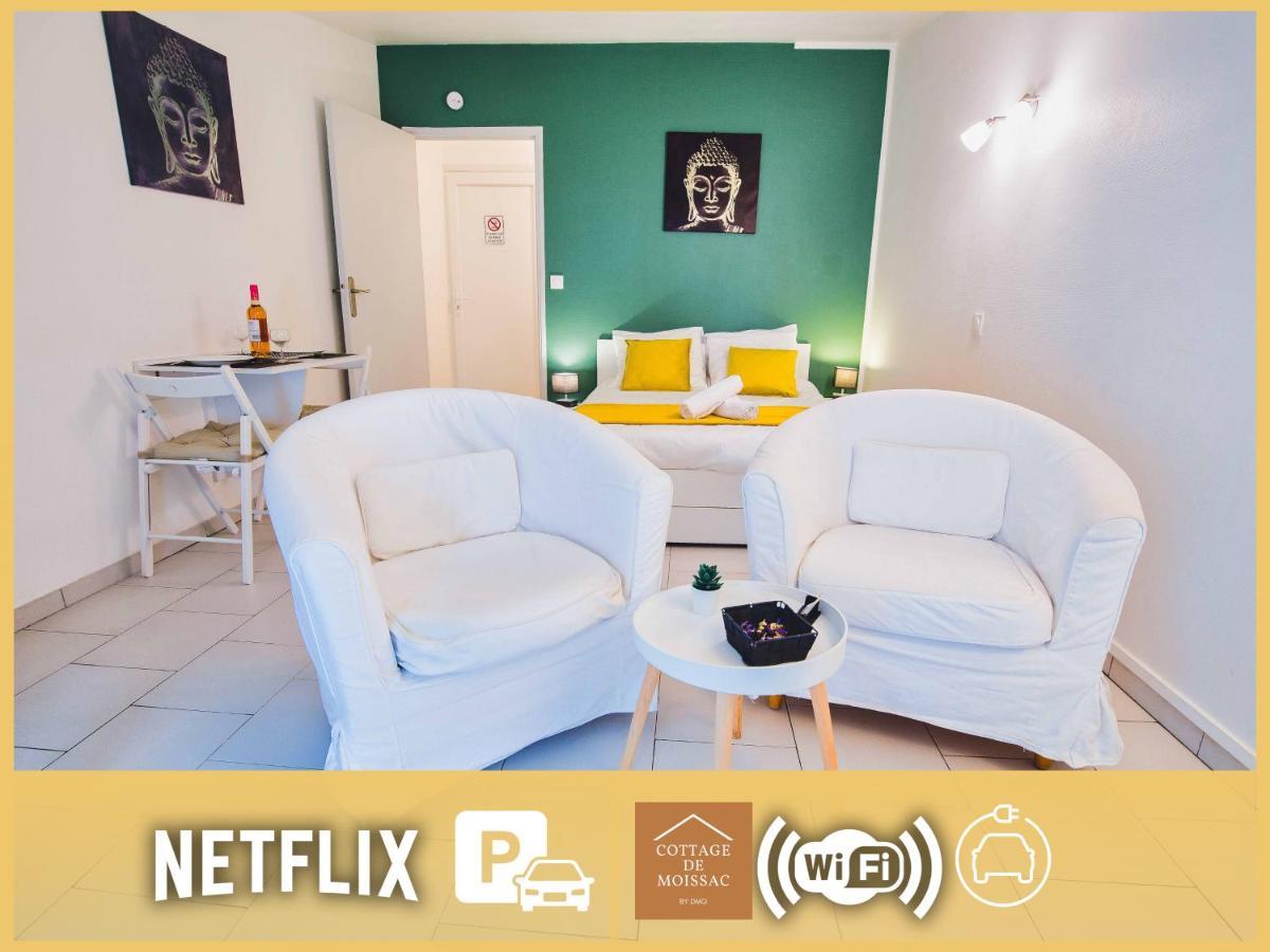Apt T1 Cosy Et Ambiance Zen "Cottage De Moissac" Экстерьер фото